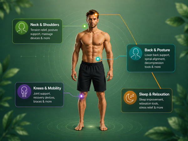 Interactive wellness body map