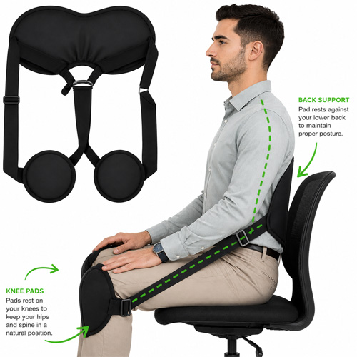 Using Neurontinec Lumbar Posture Support Device