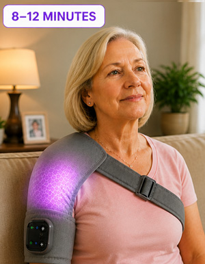 Triple Method Shoulder Massager vibration comfort support