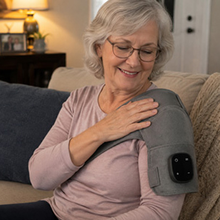 Triple Method Shoulder Massager customer review from Arizona